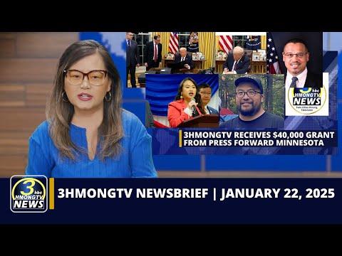 3HMONGTV NEWSBRIEF | 01/22/2025. Xovxwm hauv xeev Minnesota.