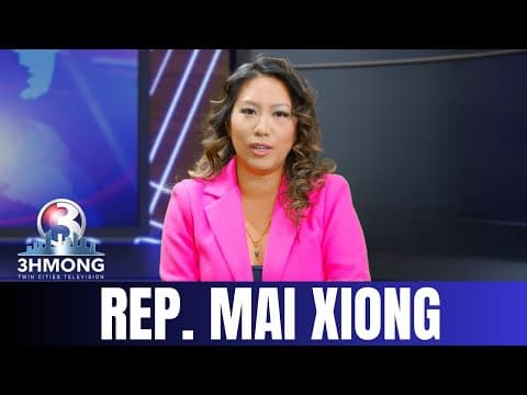 🔴3HBC LIVE | Talking with Michigan State Rep. Mai Xiong.