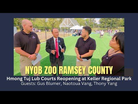 🔴Nyob Zoo Ramsey County | 10-01-2025 - Grand Reopening of Hmong Tuj Lub Courts in St. Paul.